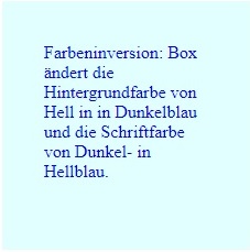 Box im Ausgangszustand