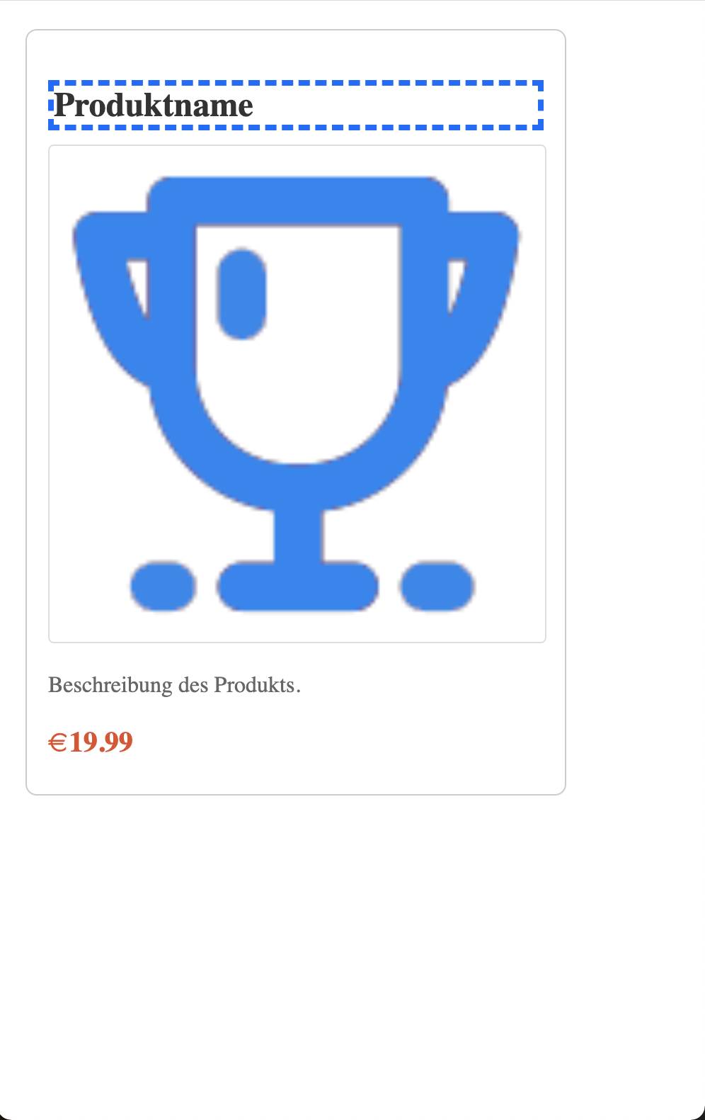 Standard-Ansicht